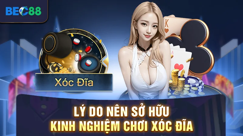 Lý do nên sở hữu kinh nghiệm chơi xóc đĩa