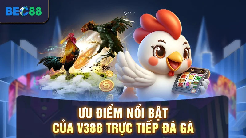 Ưu điểm nổi bật của V388 trực tiếp đá gà